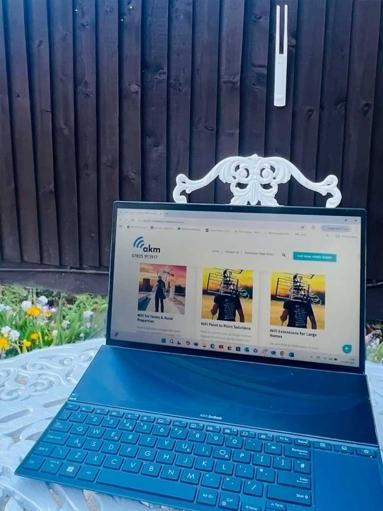 Outdoor WiFi for Gardens & Patios in Wotton-under-Edge